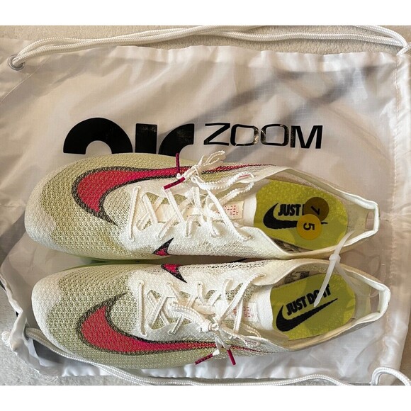 Men\'s Nike AIR ZOOM VICTORY Size 15 Track SPIKES Running Shoes CD4385-101 NEW